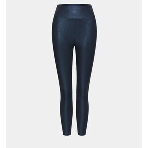 NWOT SIZE L HALARA SoftlyZero Faux Leather High Waisted Pocket Work Leggings